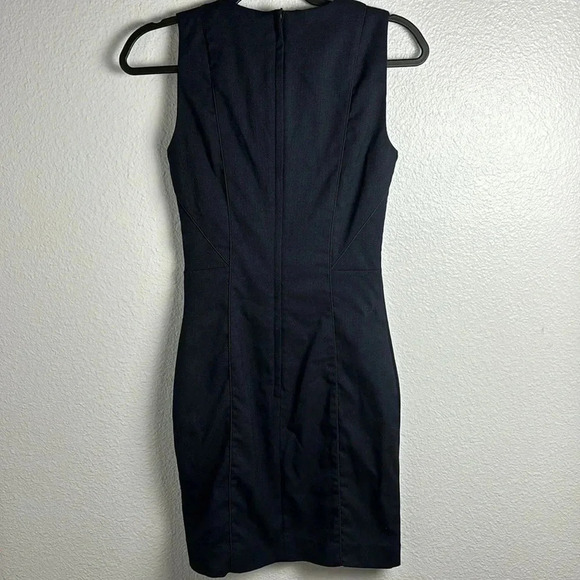 H&M Size 4 Dark Blue Dress - Picture 5 of 7